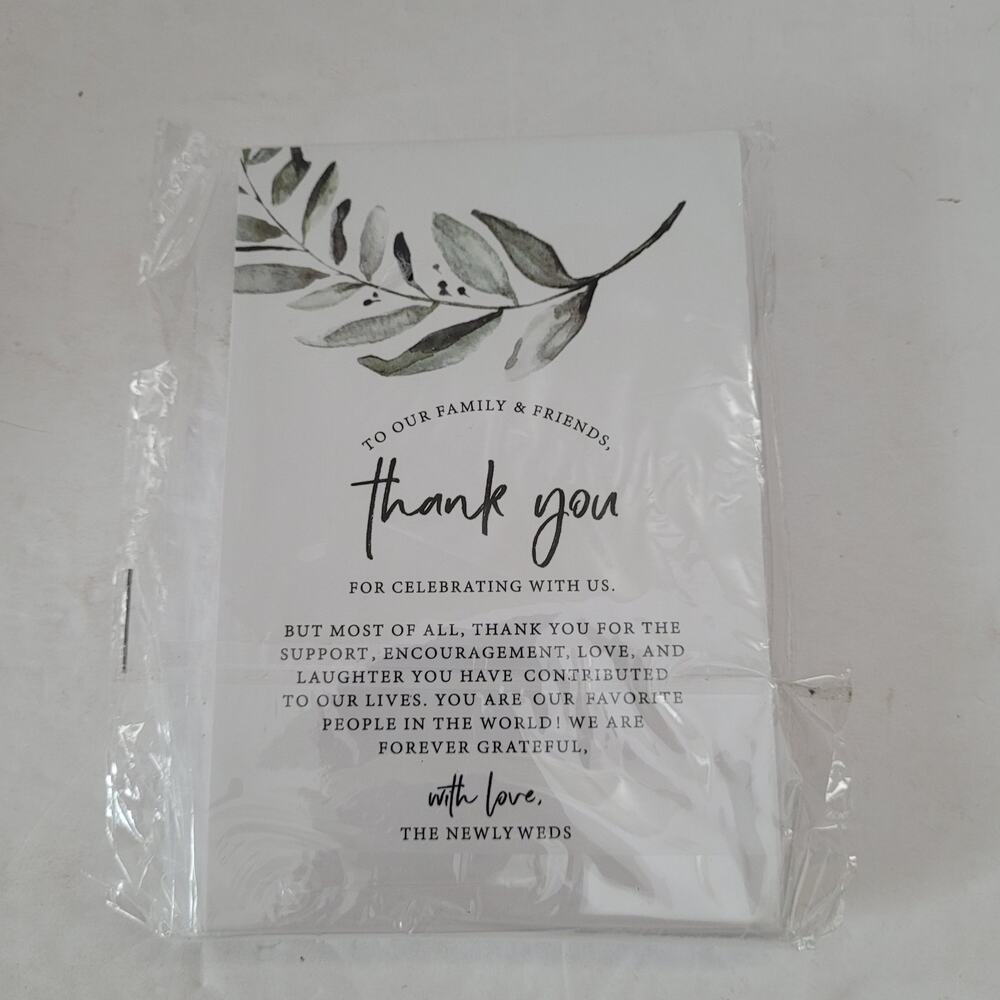 Family & Friends Thank You Card